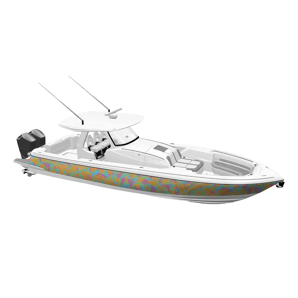 Shattered Sherbert Yacht Wraps