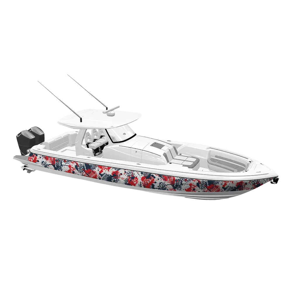 Tire Splatter America Yacht Wraps