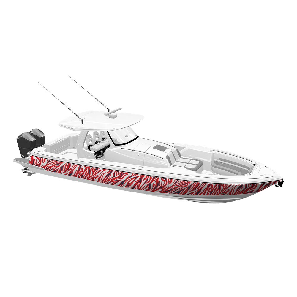 Fun Stripe America Yacht Wraps