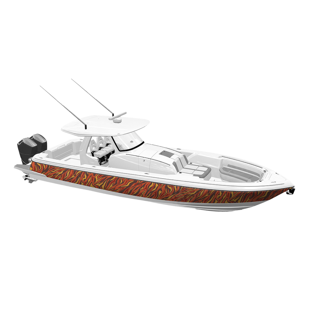 Fun Stripe Autumn Yacht Wraps