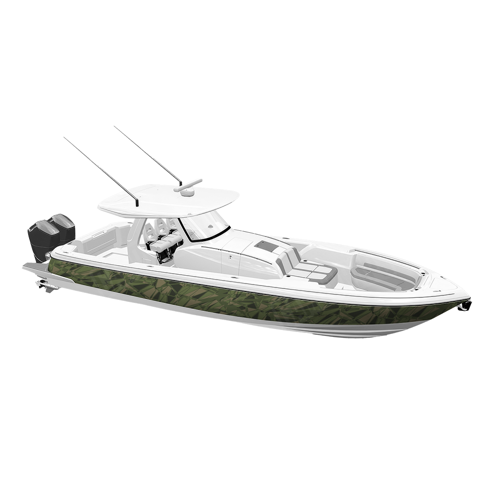 Sharp Army Green Yacht Wraps