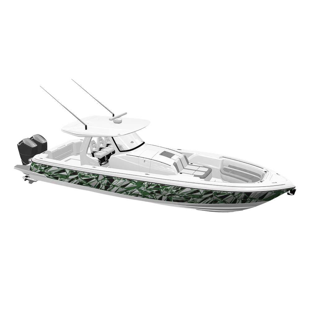 Sharp Green Tiger Yacht Wraps