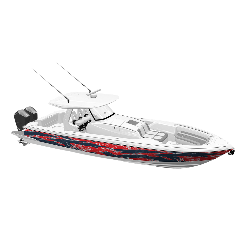 Shredded America Yacht Wraps