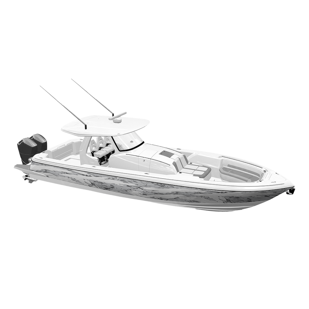 Shredded Snow Yacht Wraps
