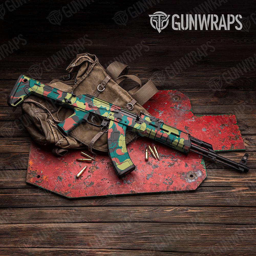 Bape Fiesta AK-47 Gun Skin Vinyl Wraps