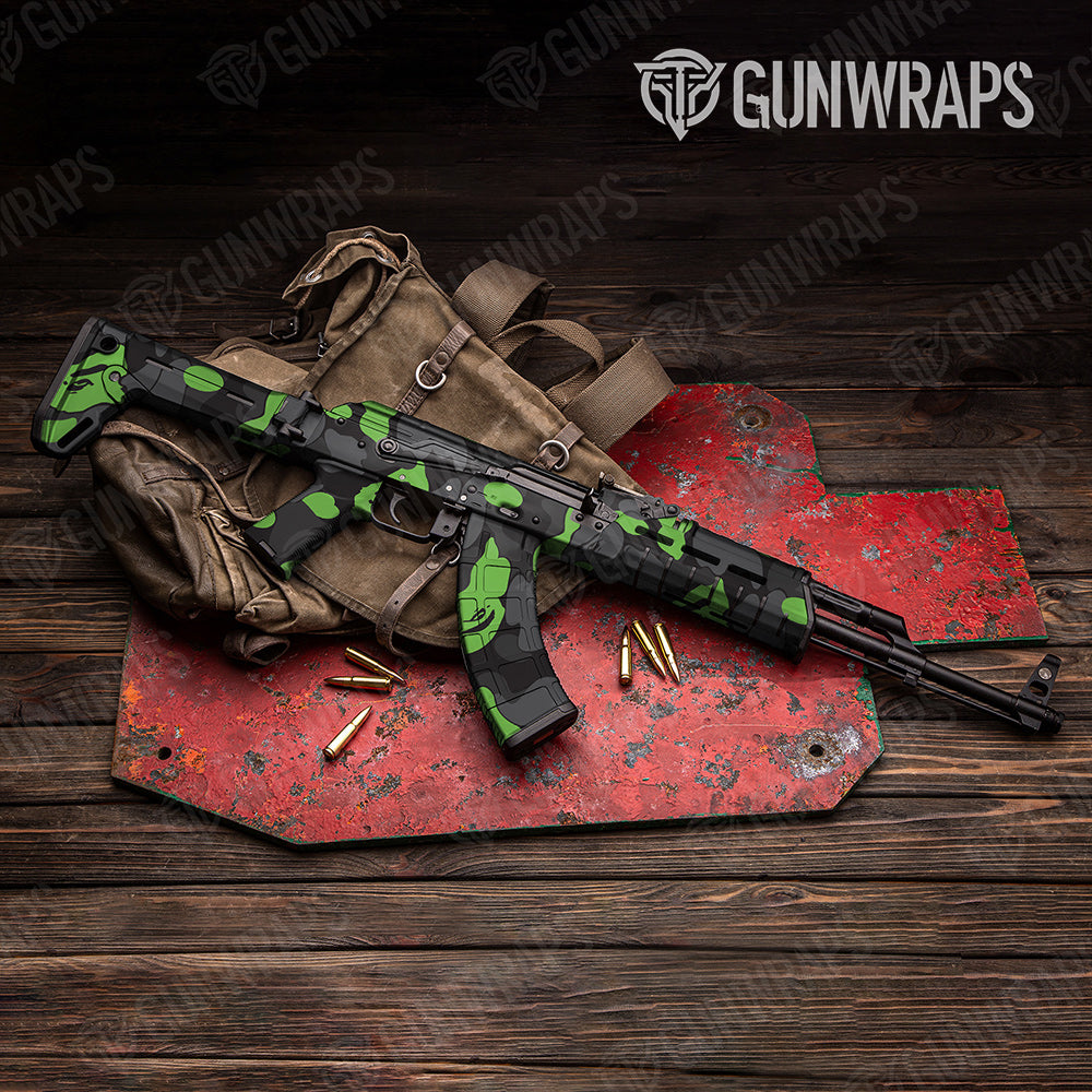 Bape Metro Green AK-47 Gun Skin Vinyl Wraps