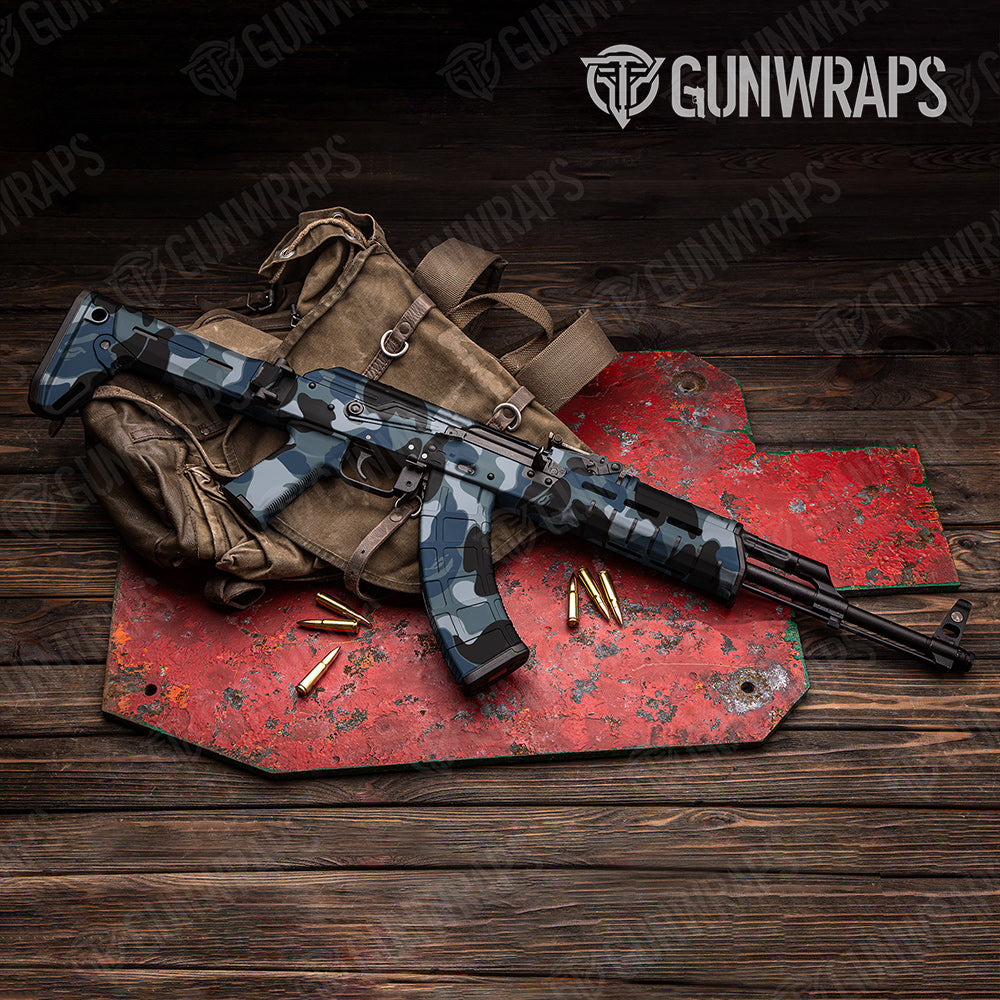 Bape Navy AK-47 Gun Skin Vinyl Wraps