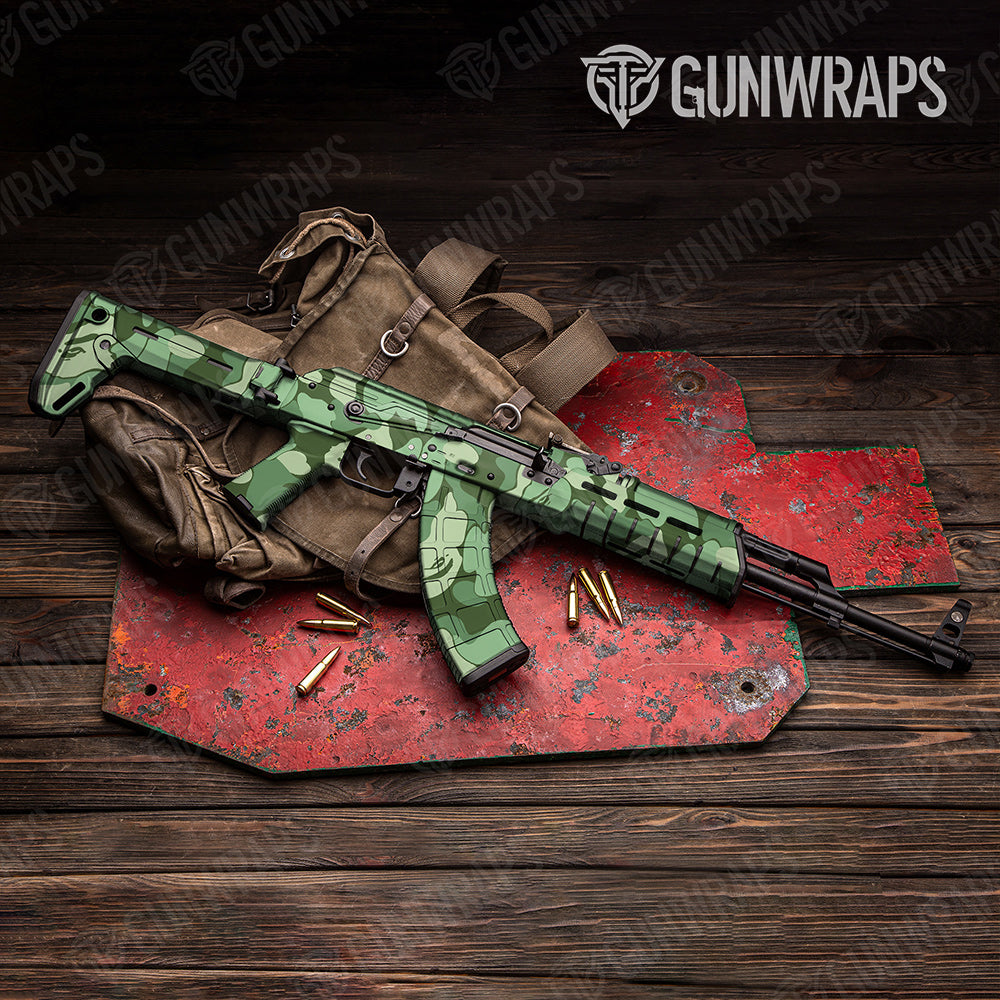 Bape Pistachio AK-47 Gun Skin Vinyl Wraps