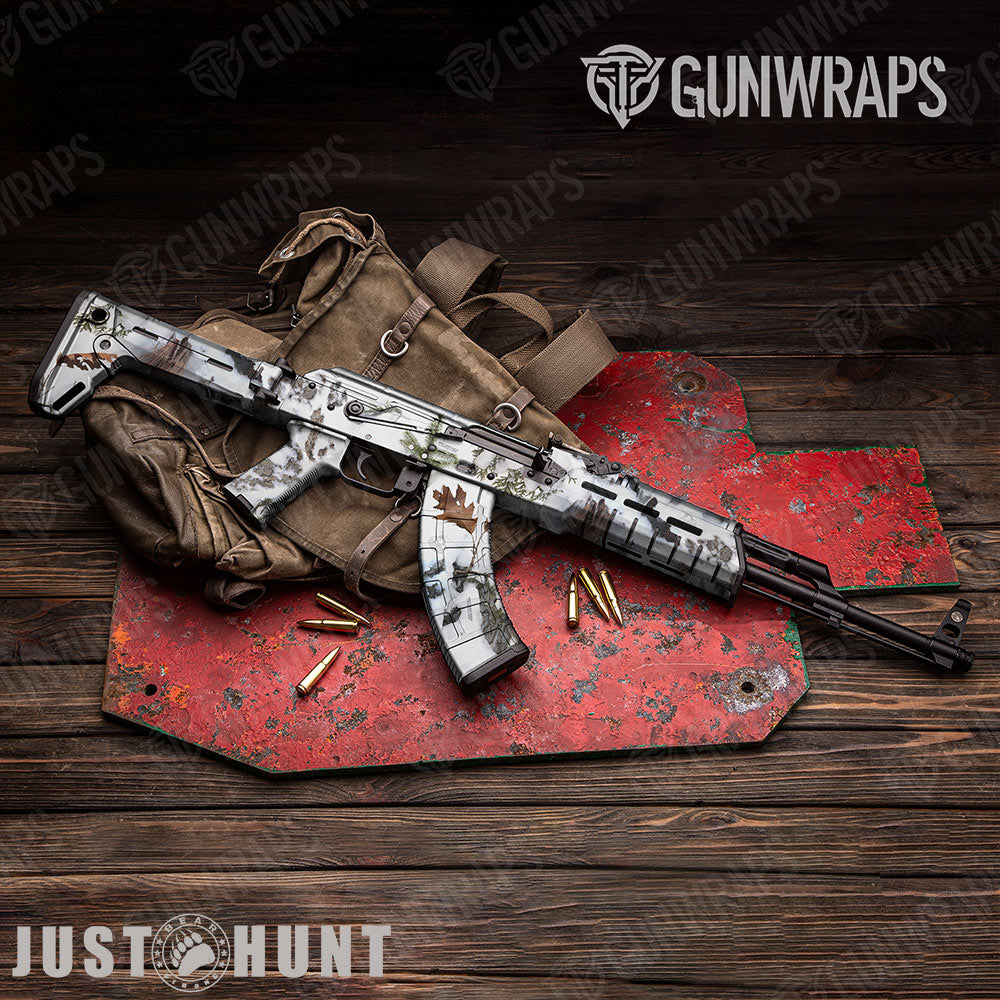 Just Hunt Great White North AK-47 Gun Skin Vinyl Wraps