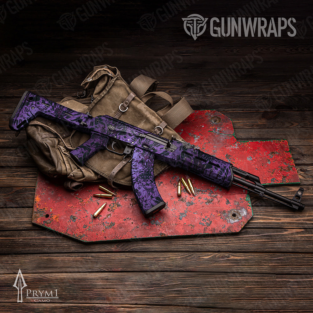 Prym1 Camo Plum AK-47 Gun Skin Vinyl Wraps