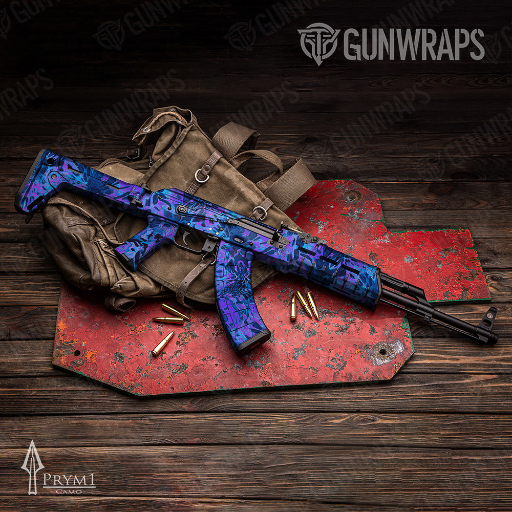 Prym1 Camo Purple Tang AK-47 Gun Skin Vinyl Wraps