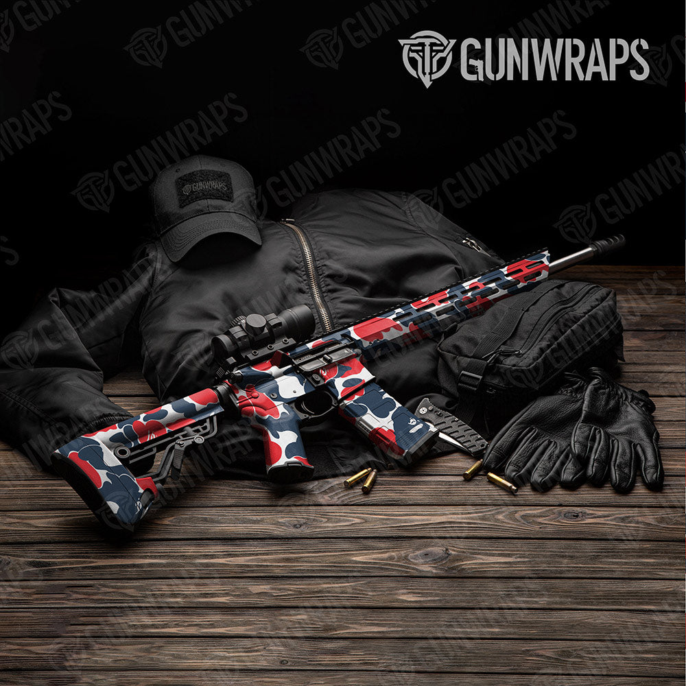 Bape America AR-15 Gun Skin Vinyl Wraps