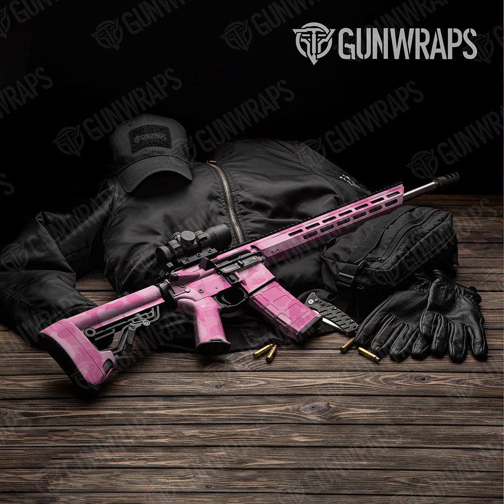 Bape Elite Pink AR-15 Gun Skin Vinyl Wraps