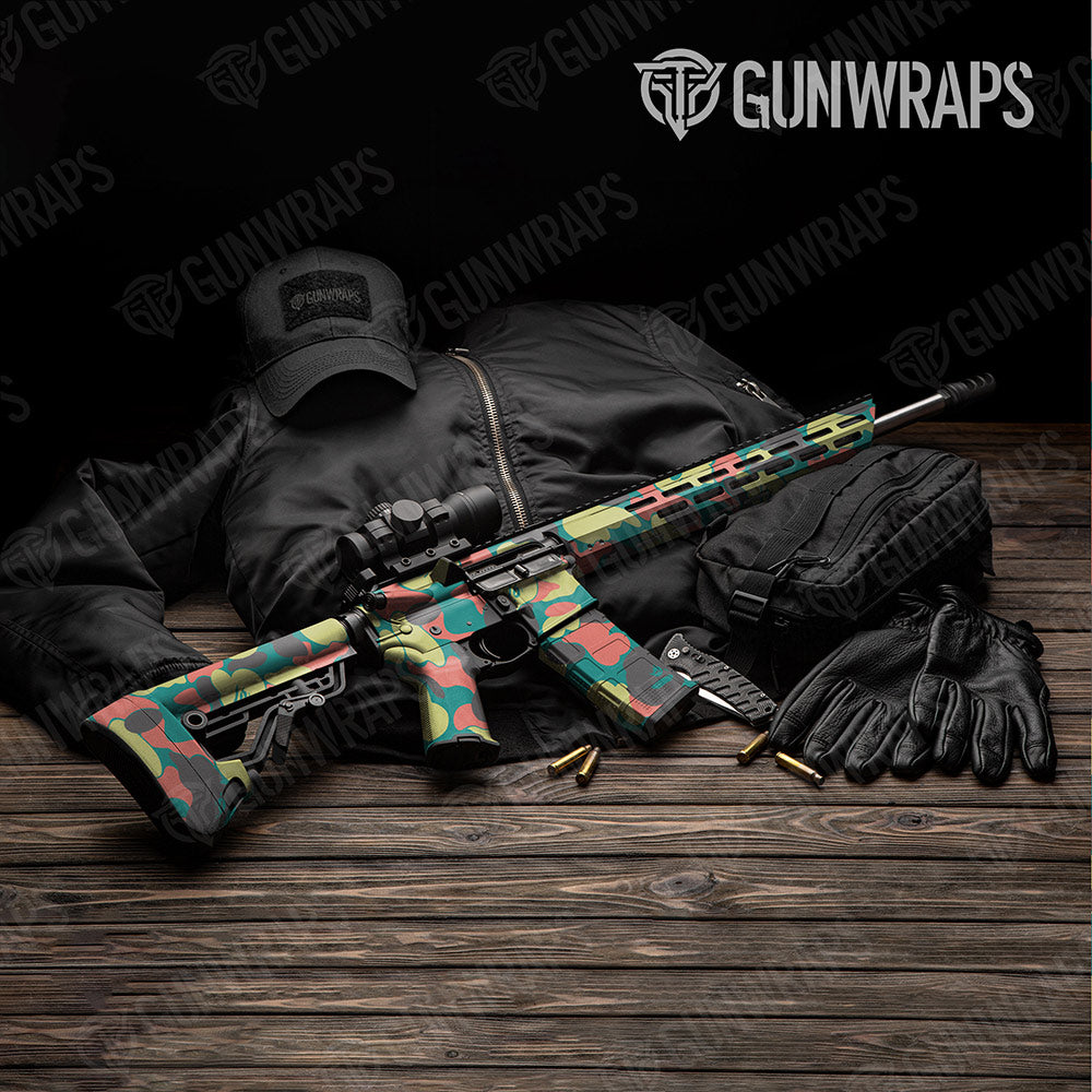 Bape Fiesta AR-15 Gun Skin Vinyl Wraps