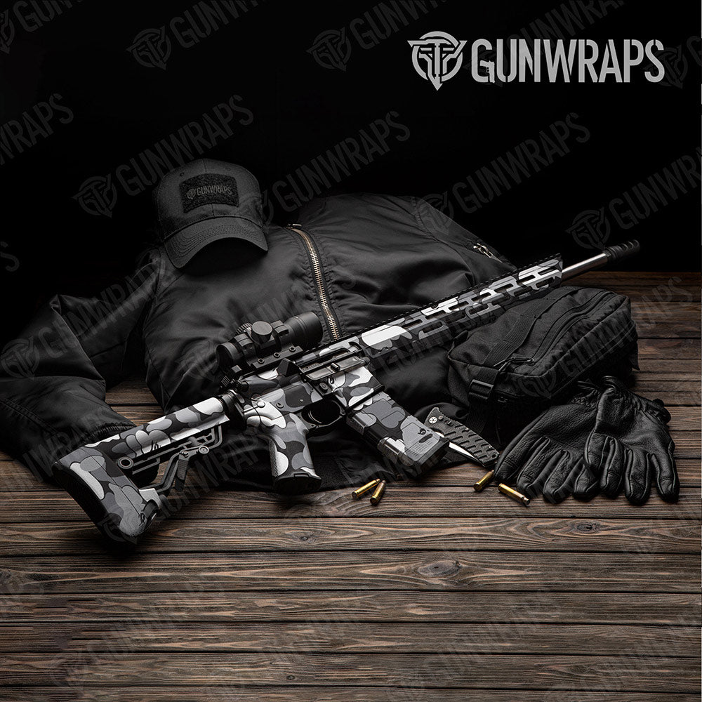 Bape Urban Night AR-15 Gun Skin Vinyl Wraps
