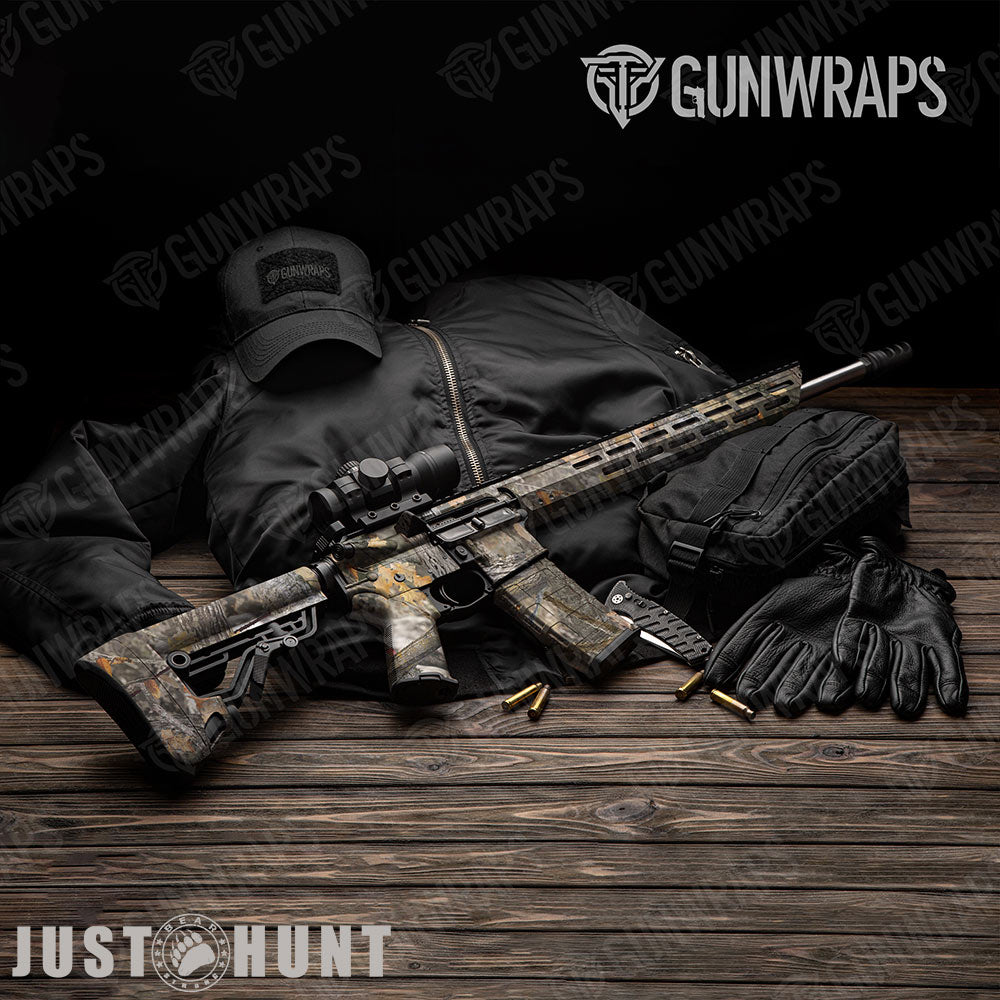 Just Hunt Deceptive Camo Regular AR-15 Gun Skin Vinyl Wraps