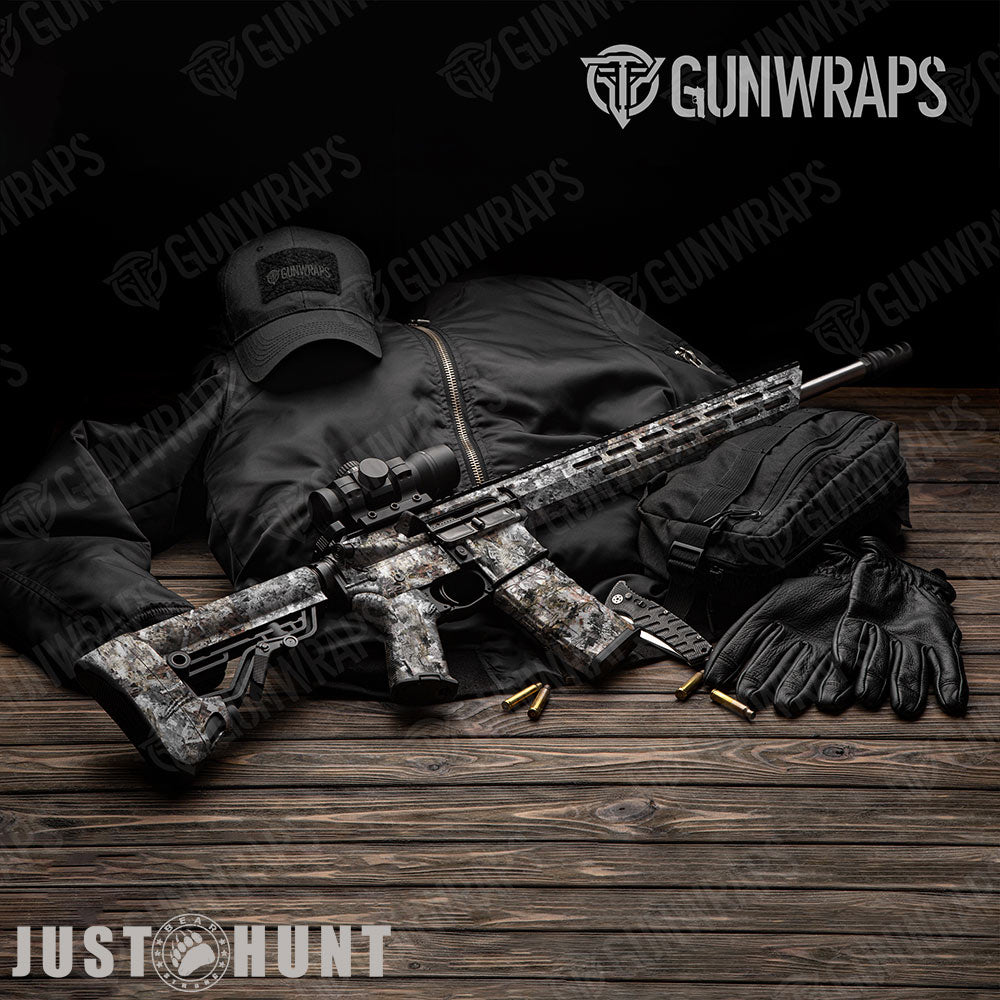 Just Hunt Skyclad AR-15 Gun Skin Vinyl Wraps