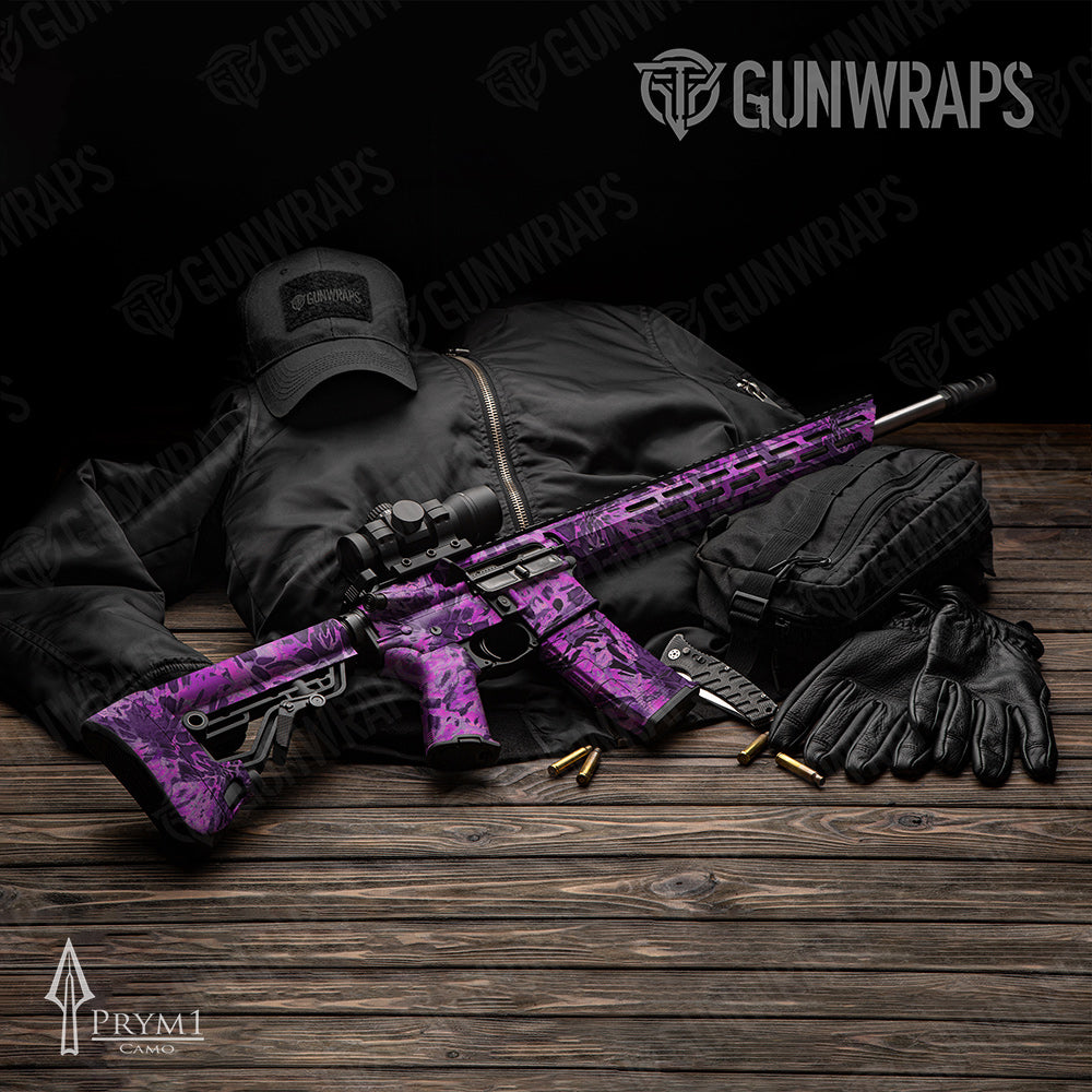 Prym1 Camo Pink Blast AR-15 Gun Skin Vinyl Wraps