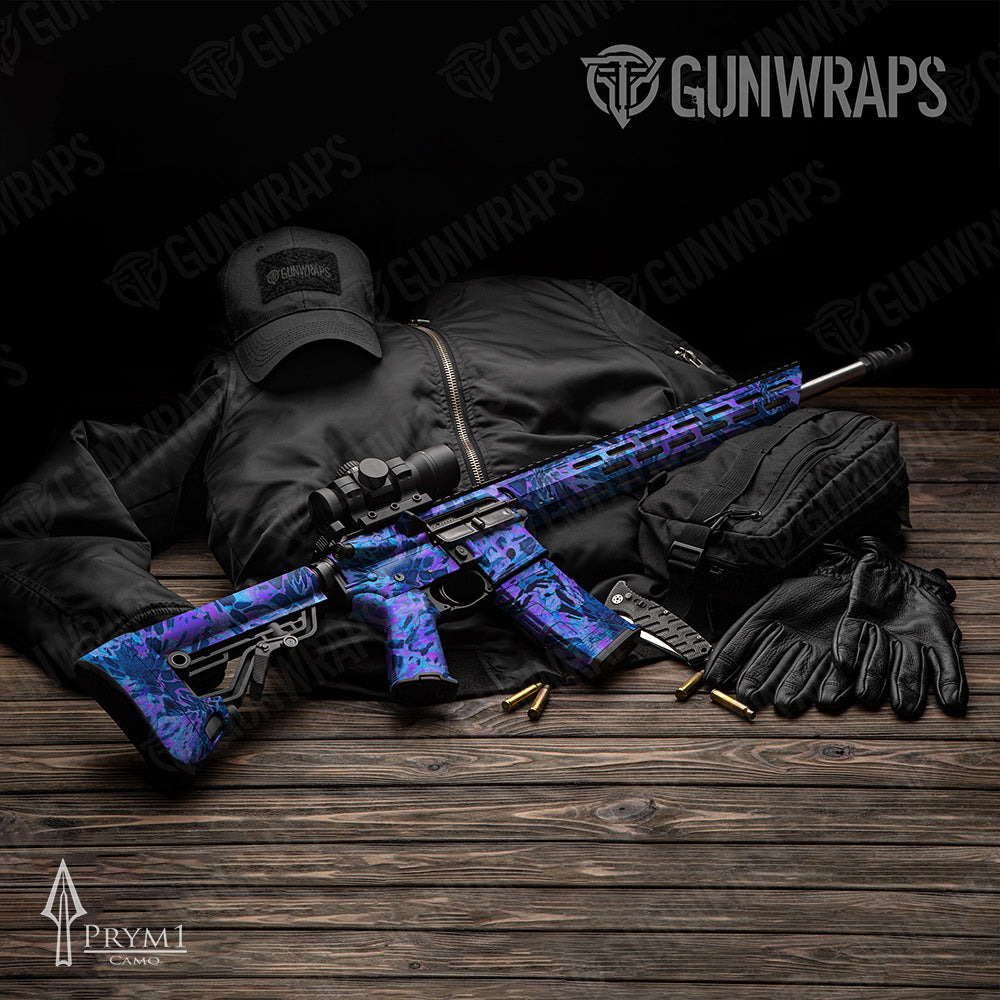 Prym1 Camo Purple Tang AR-15 Gun Skin Vinyl Wraps