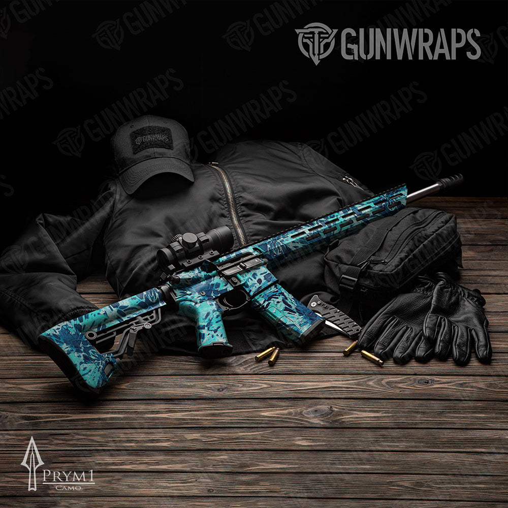 Prym1 Camo Sea Breeze AR-15 Gun Skin Vinyl Wraps