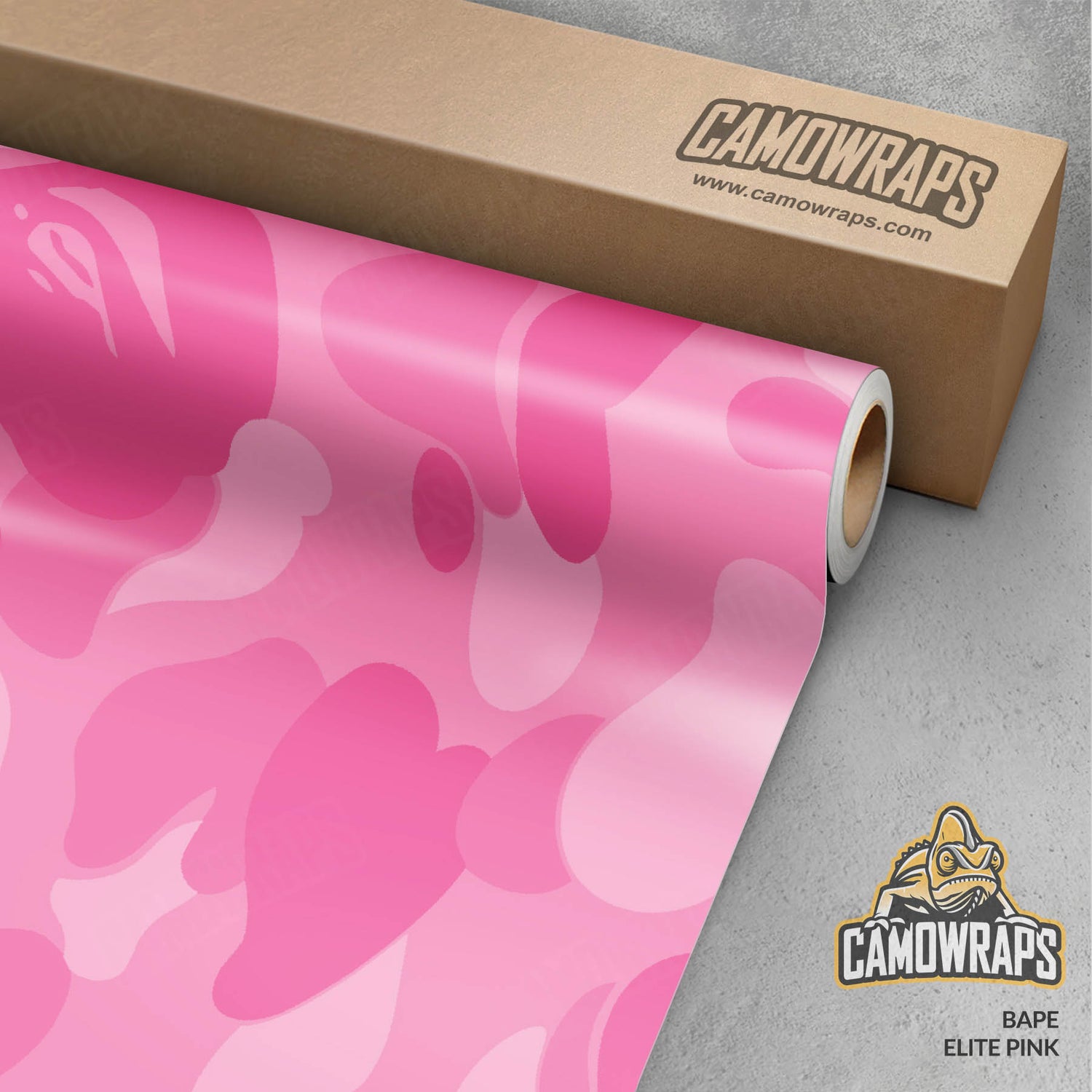 Bape Elite Pink Gun Skin Vinyl Wrap
