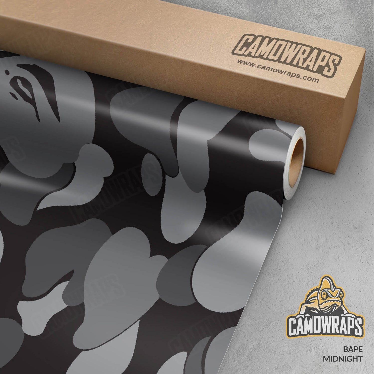 Bape Midnight Gun Skin Vinyl Wrap
