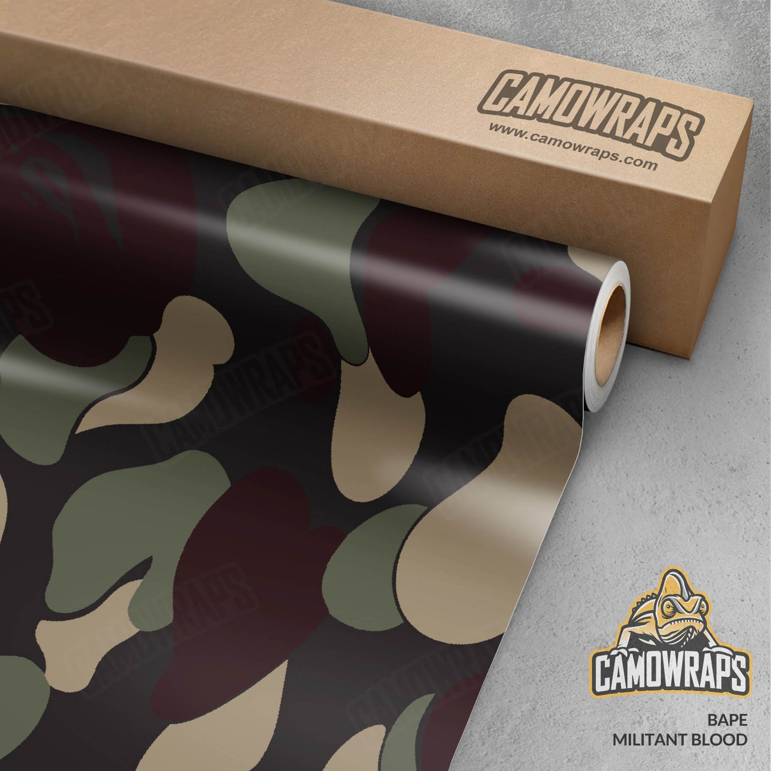Bape Militant Blood Gun Skin Vinyl Wrap