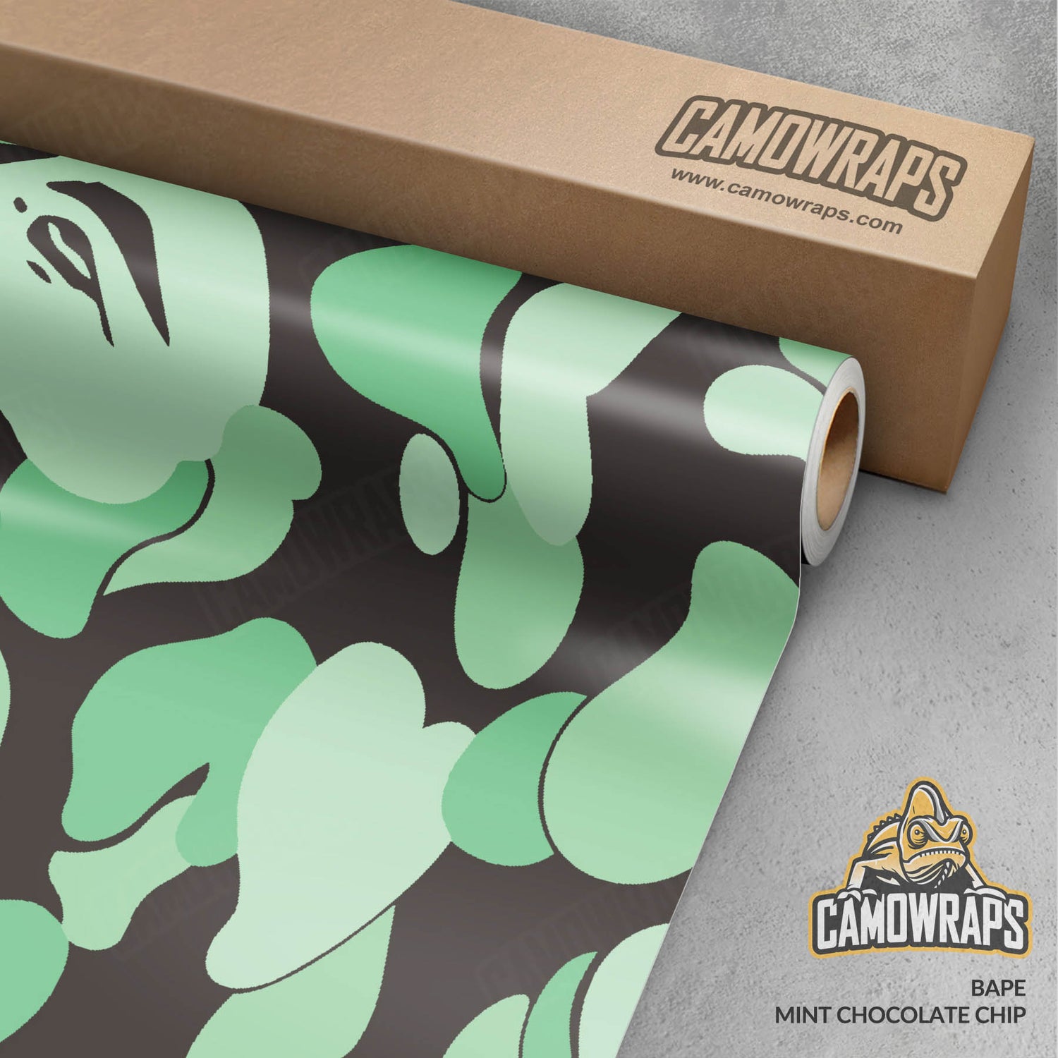 Bape Mint Chocolate Chip Gun Skin Vinyl Wrap