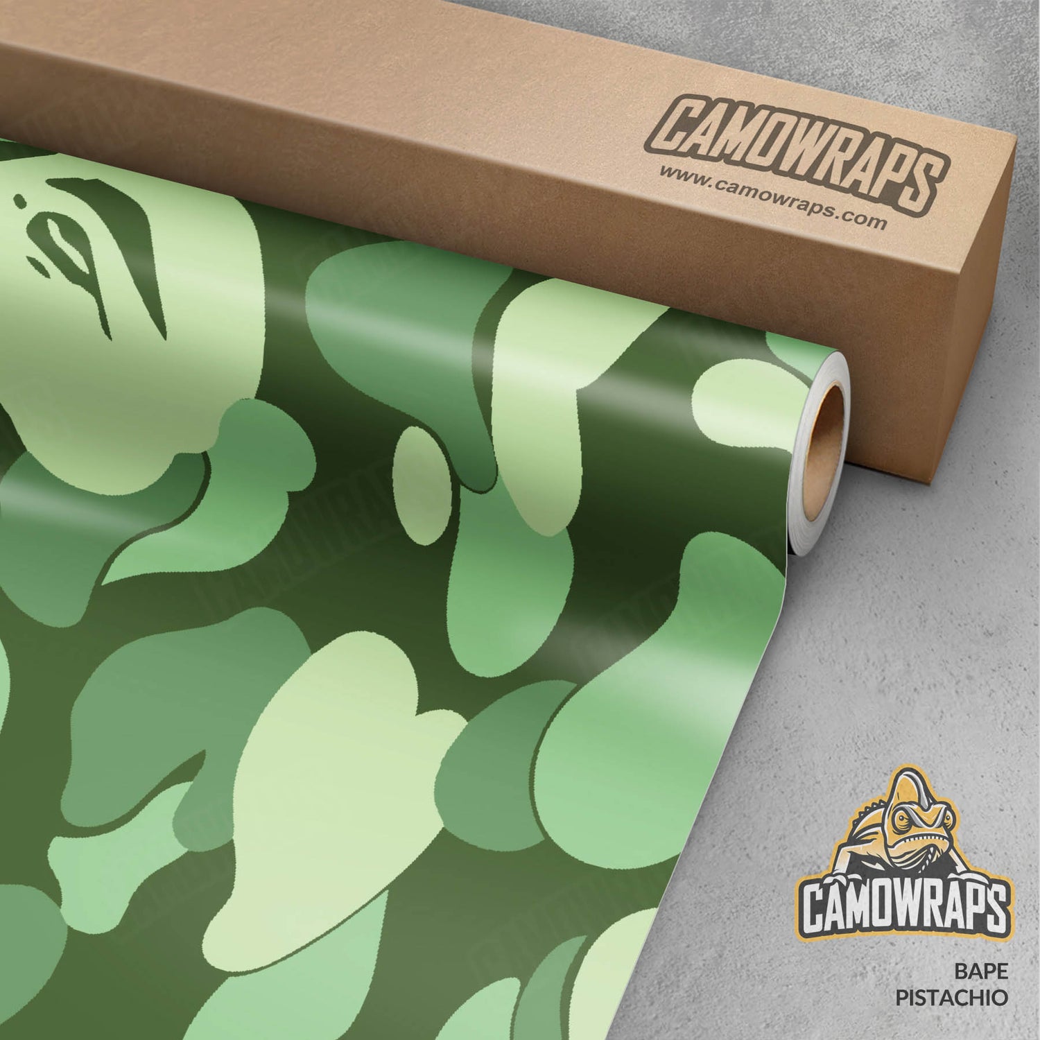 Bape Pistachio Gun Skin Vinyl Wrap