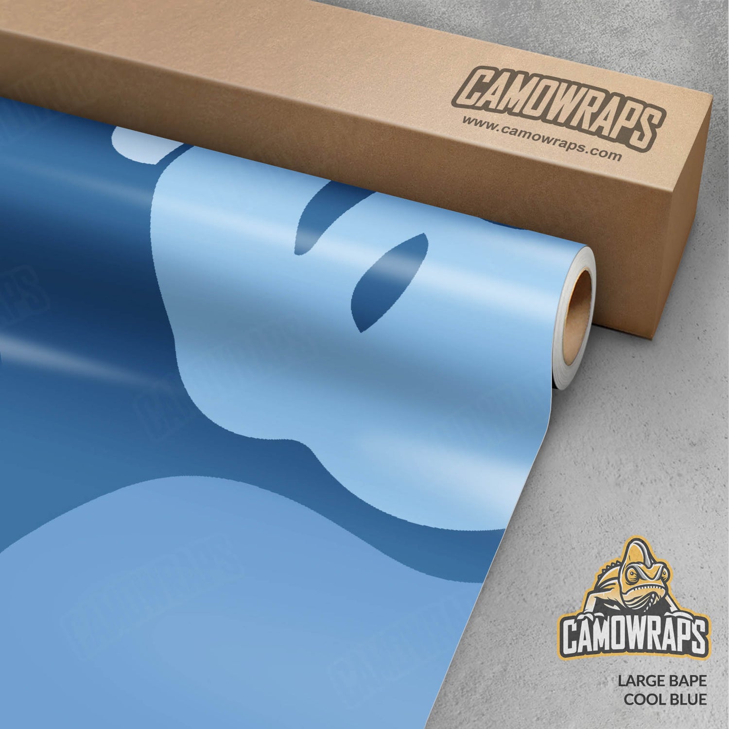 Bape Cool Blue Gun Skin Vinyl Wrap