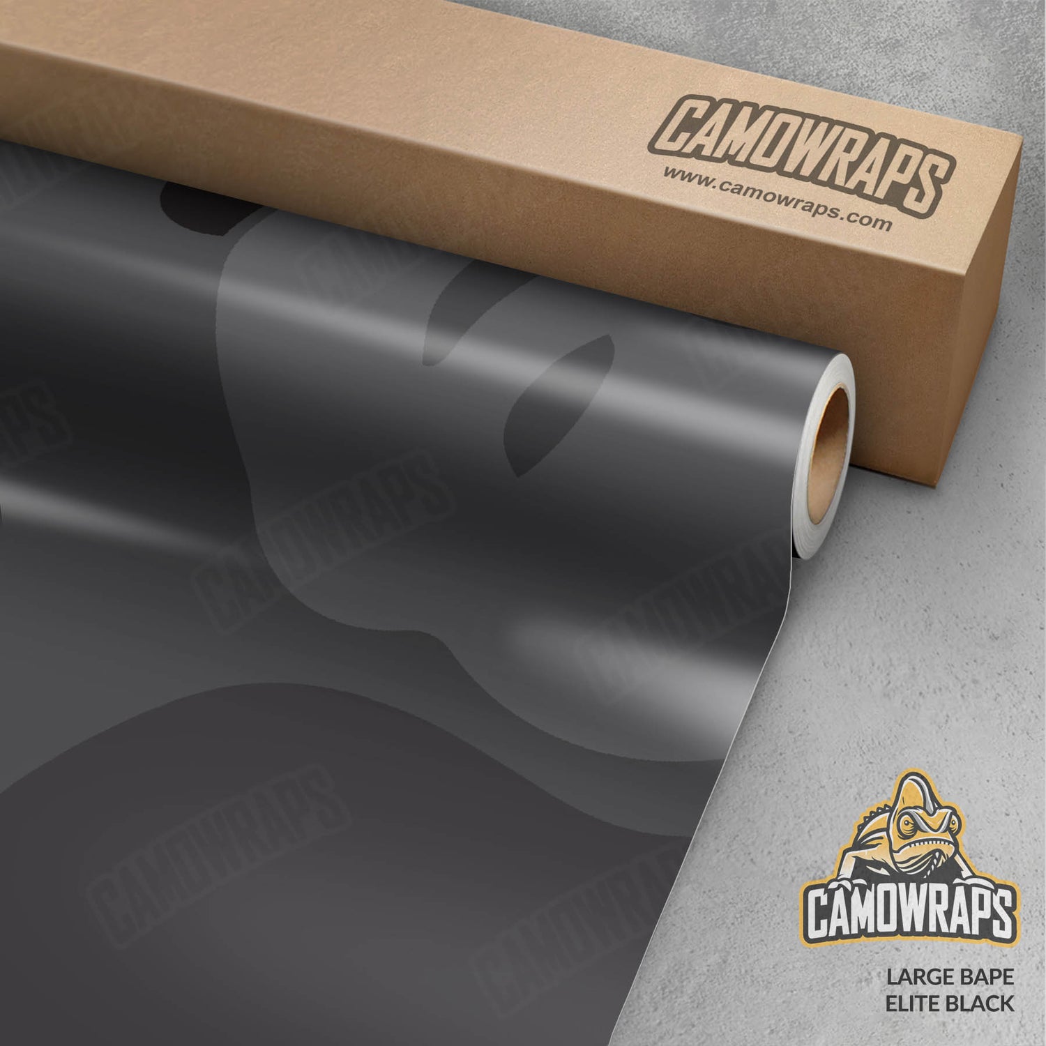 Bape Elite Black Gun Skin Vinyl Wrap