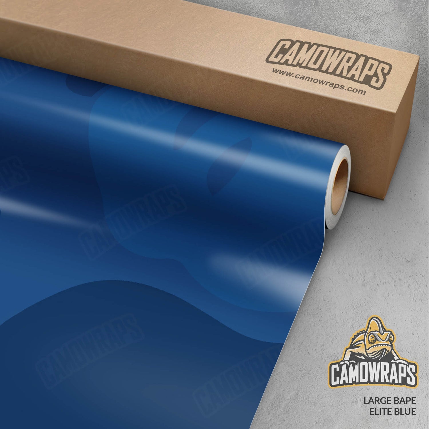 Bape Elite Blue Gun Skin Vinyl Wrap