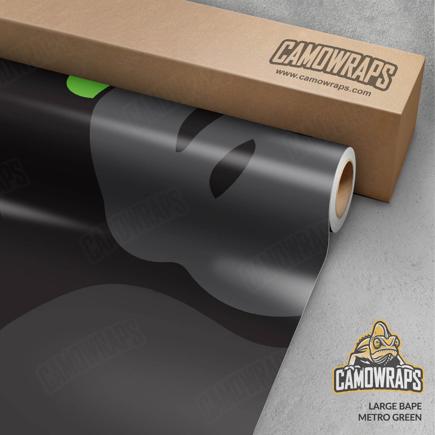 Bape Metro Green Gun Skin Vinyl Wrap