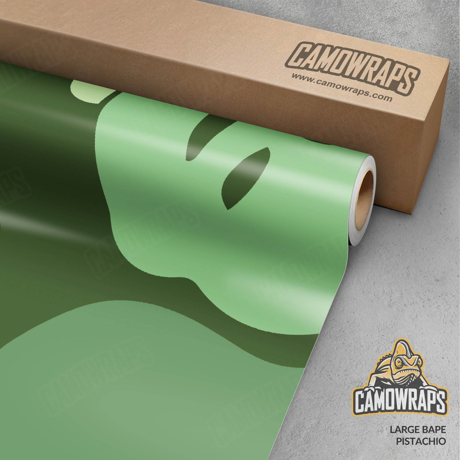 Bape Pistachio Gun Skin Vinyl Wrap