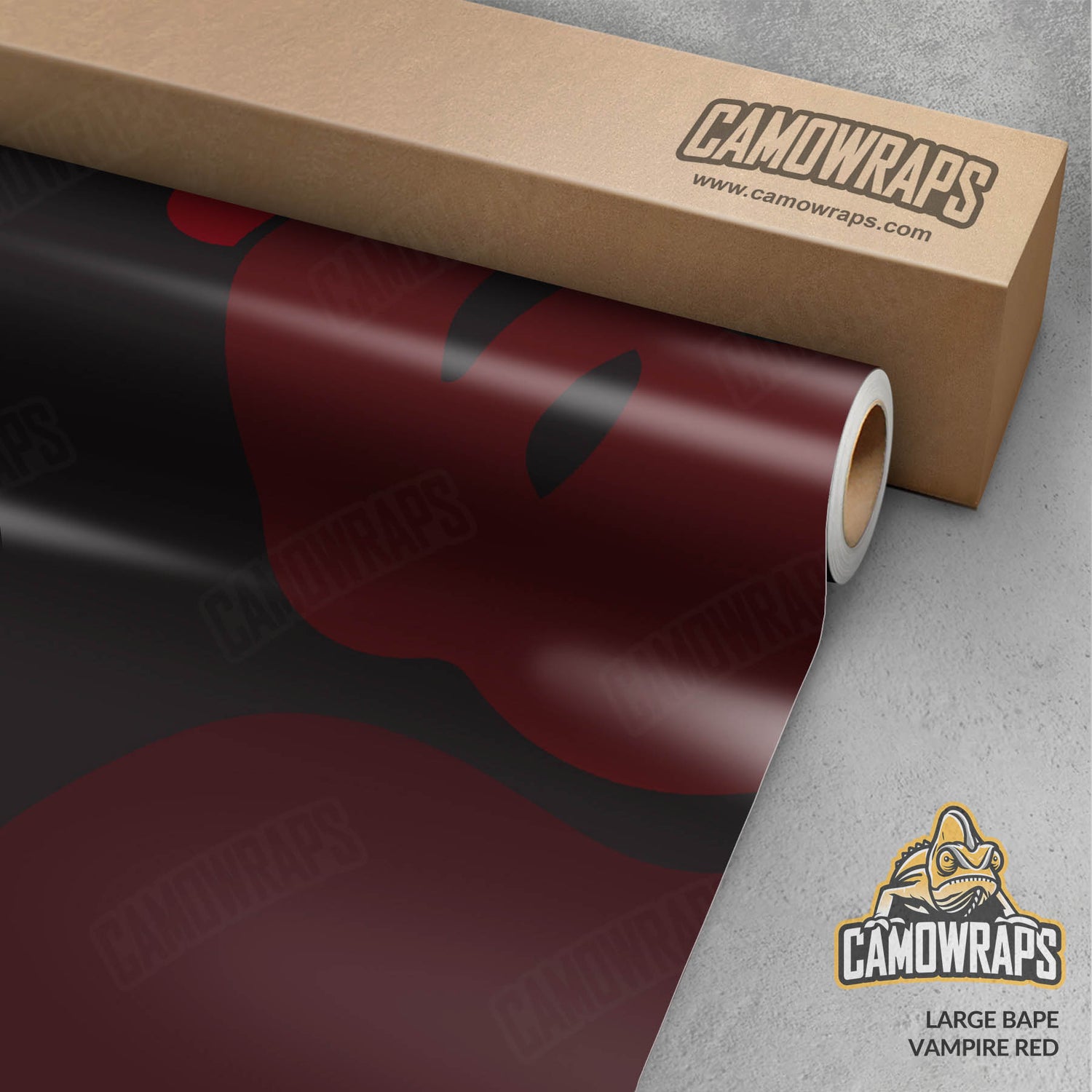 Bape Vampire Red Gun Skin Vinyl Wrap