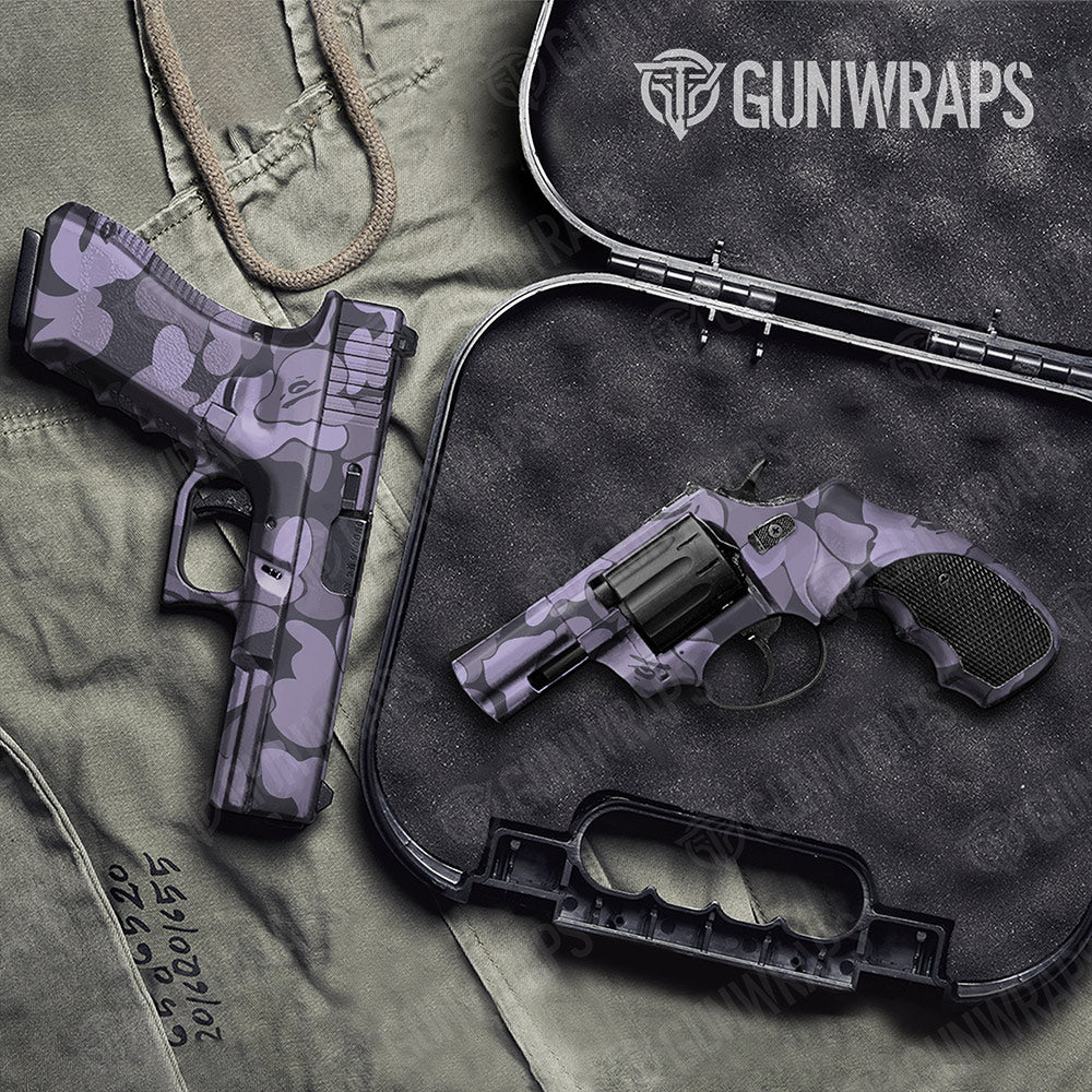 Bape Lilac Handgun Gun Skin Vinyl Wraps