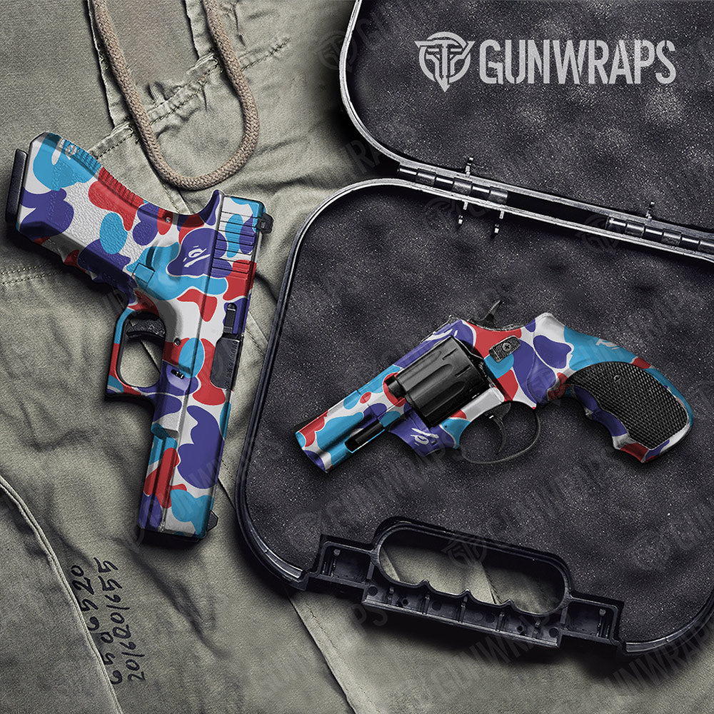 Bape M Series Handgun Gun Skin Vinyl Wraps
