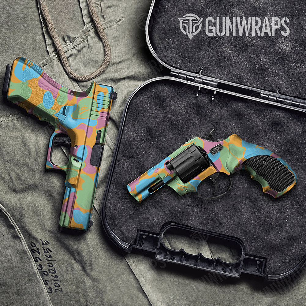 Bape Sherbert Handgun Gun Skin Vinyl Wraps