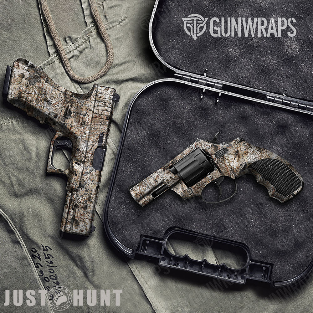Just Hunt Atlas Handgun Gun Skin Vinyl Wraps