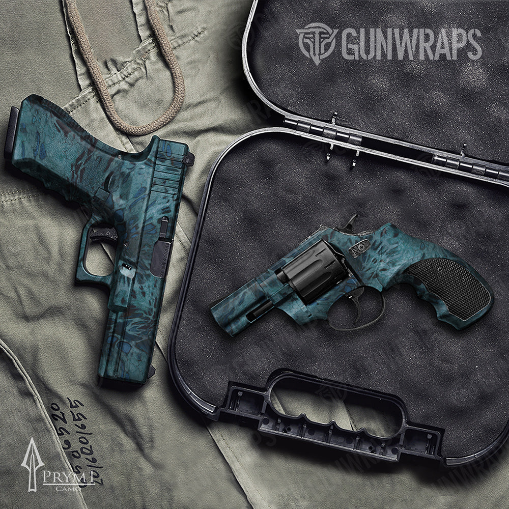 Prym1 Camo Black Tip Handgun Gun Skin Vinyl Wraps