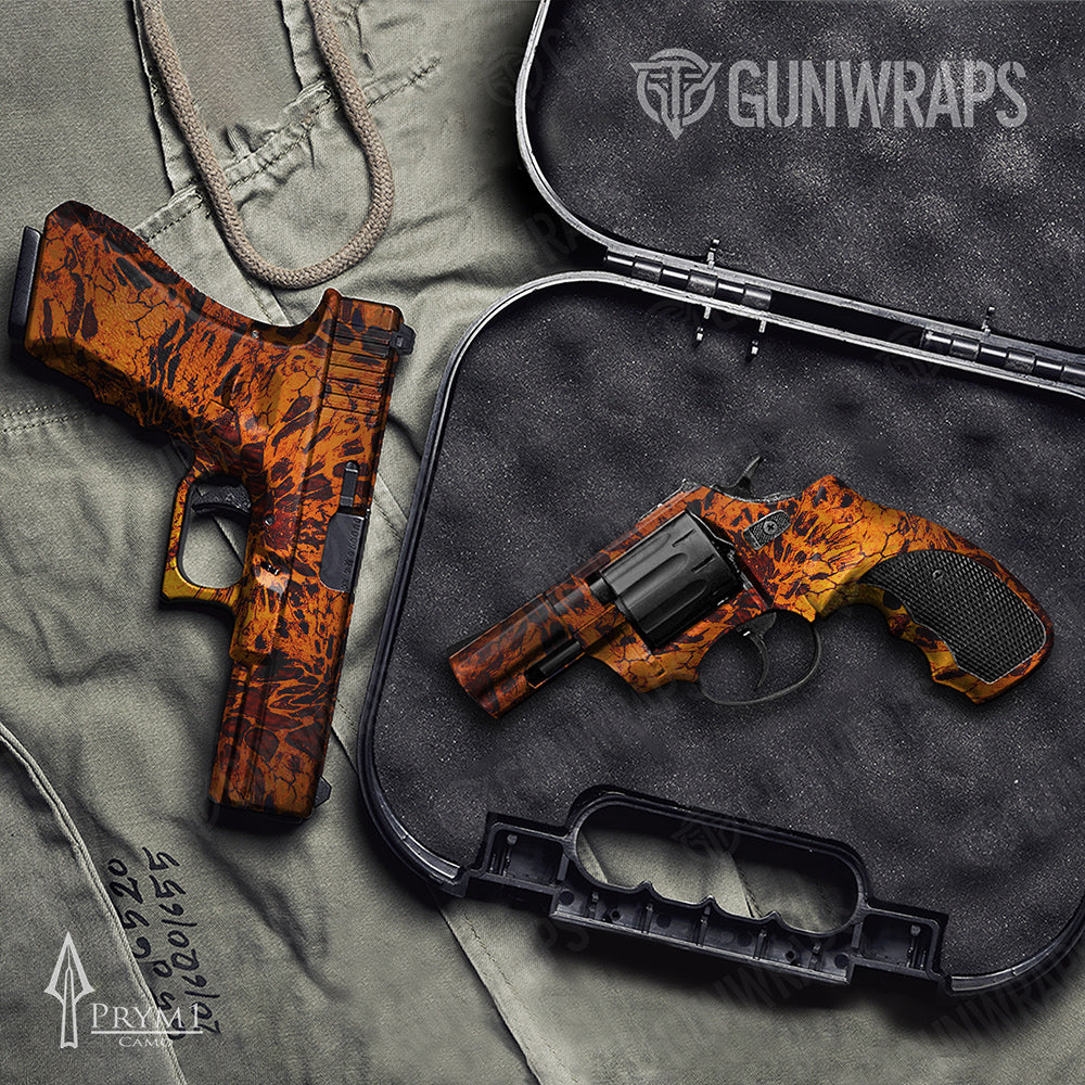 Prym1 Camo Fire Storm Handgun Gun Skin Vinyl Wraps