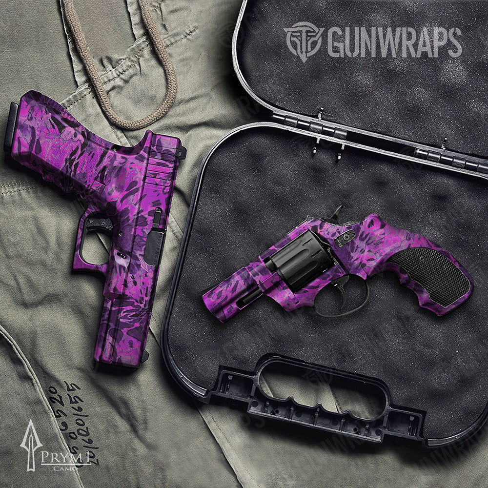 Prym1 Camo Pink Blast Handgun Gun Skin Vinyl Wraps