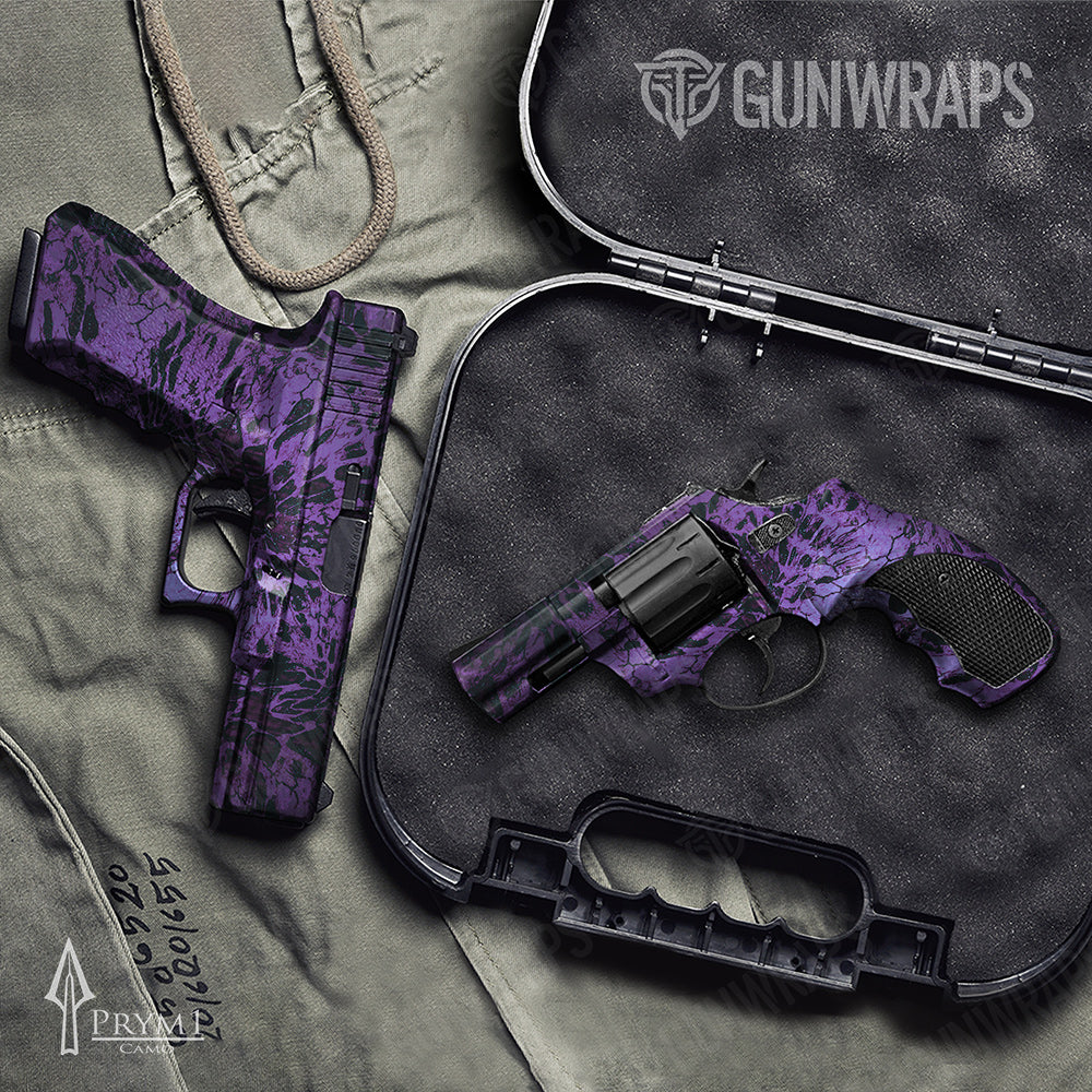 Prym1 Camo Plum Handgun Gun Skin Vinyl Wraps