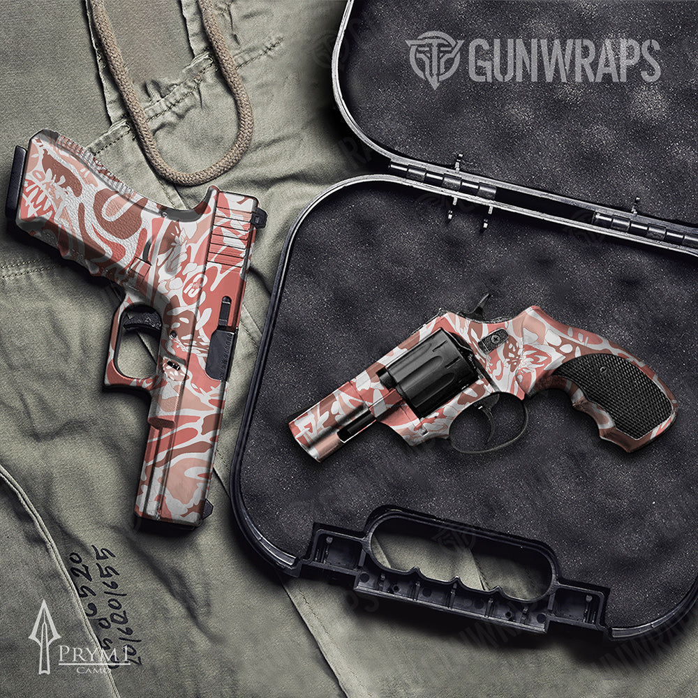 Prym1 OS Salmon Handgun Gun Skin Vinyl Wraps