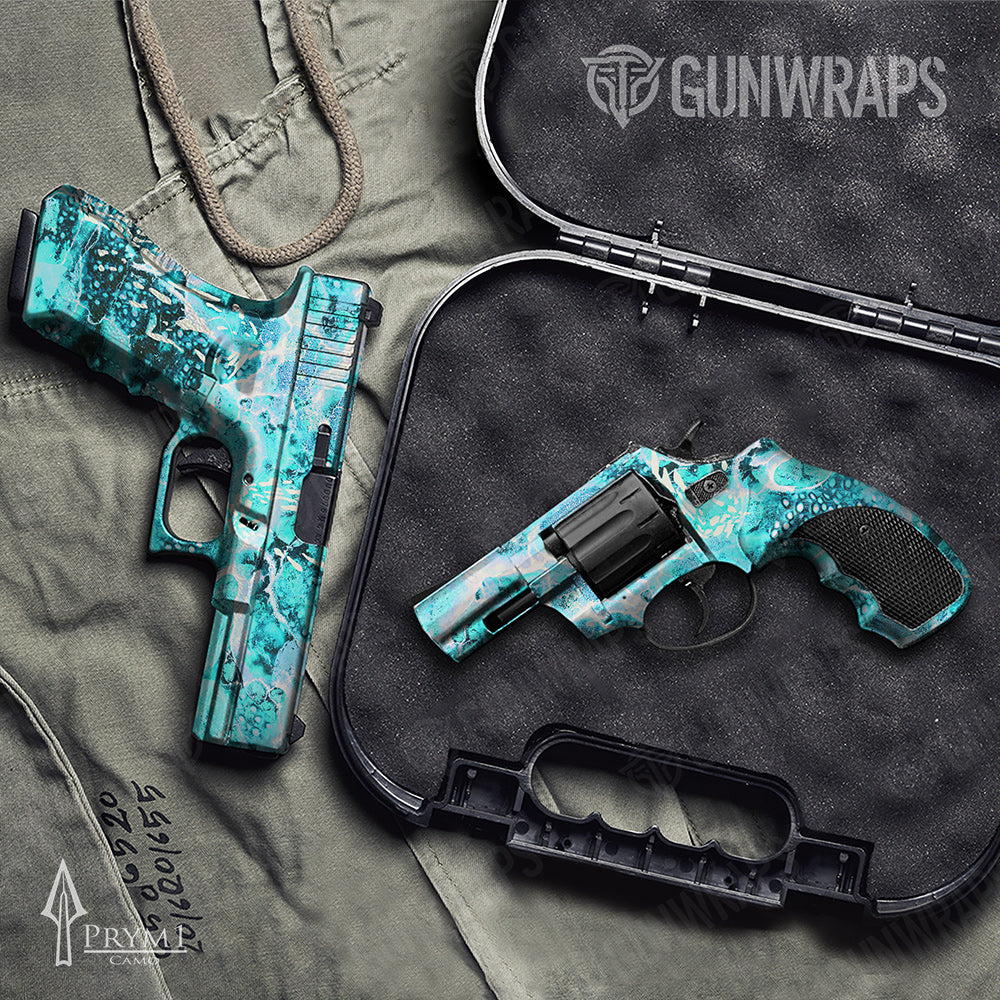 Prym1 Stream Caribbean Handgun Gun Skin Vinyl Wraps
