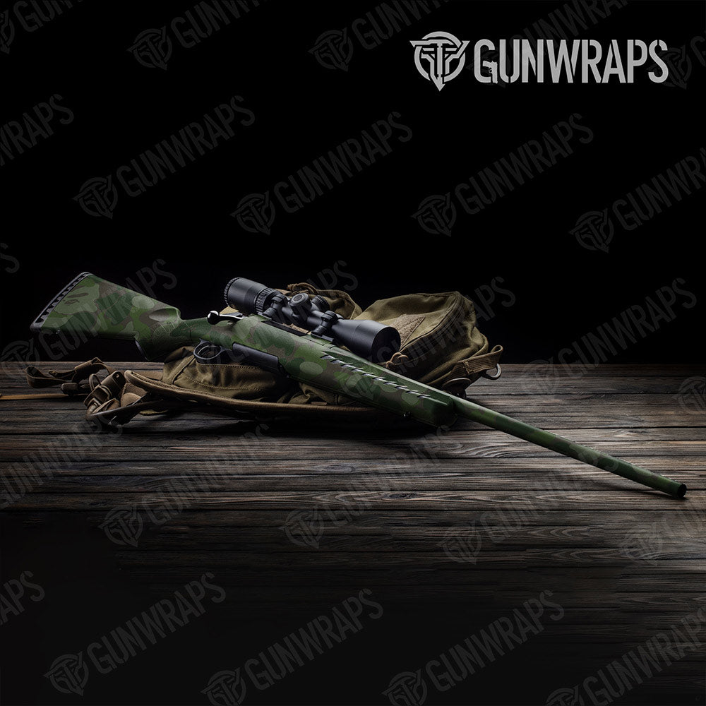 Bape Army Dark Green Rifle Gun Skin Vinyl Wraps