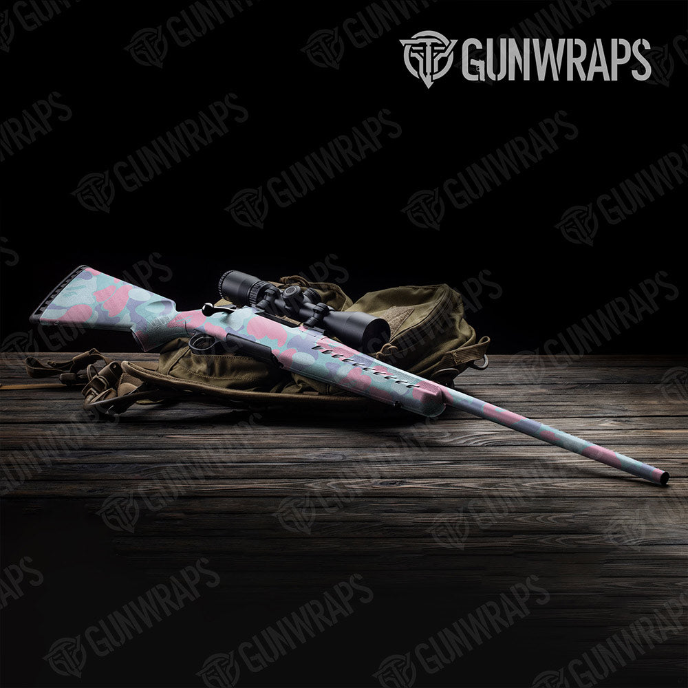 Bape Cotton Candy Rifle Gun Skin Vinyl Wraps