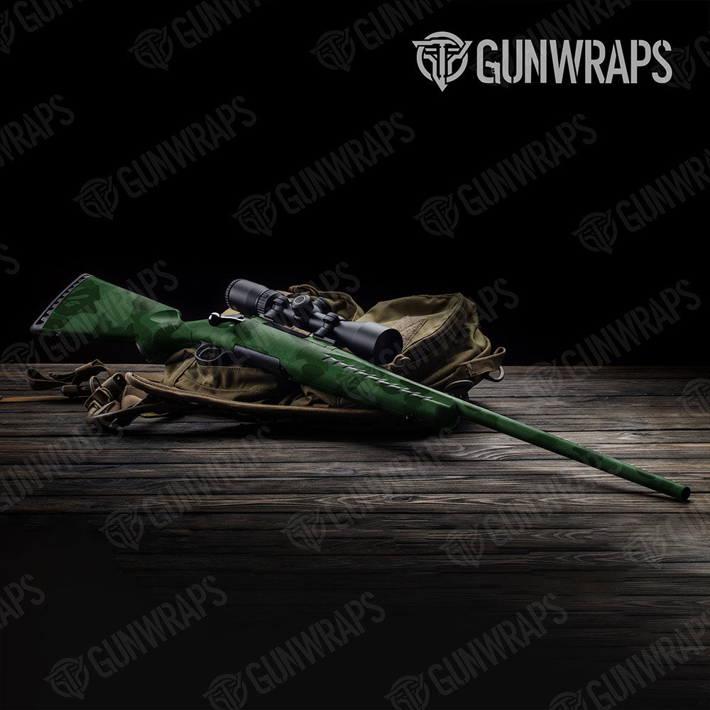 Bape Elite Green Rifle Gun Skin Vinyl Wraps