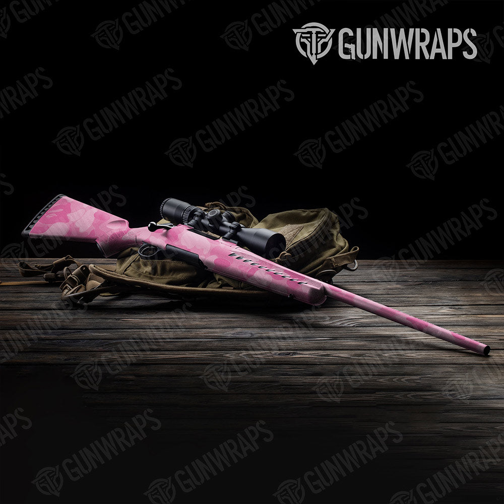 Bape Elite Pink Rifle Gun Skin Vinyl Wraps