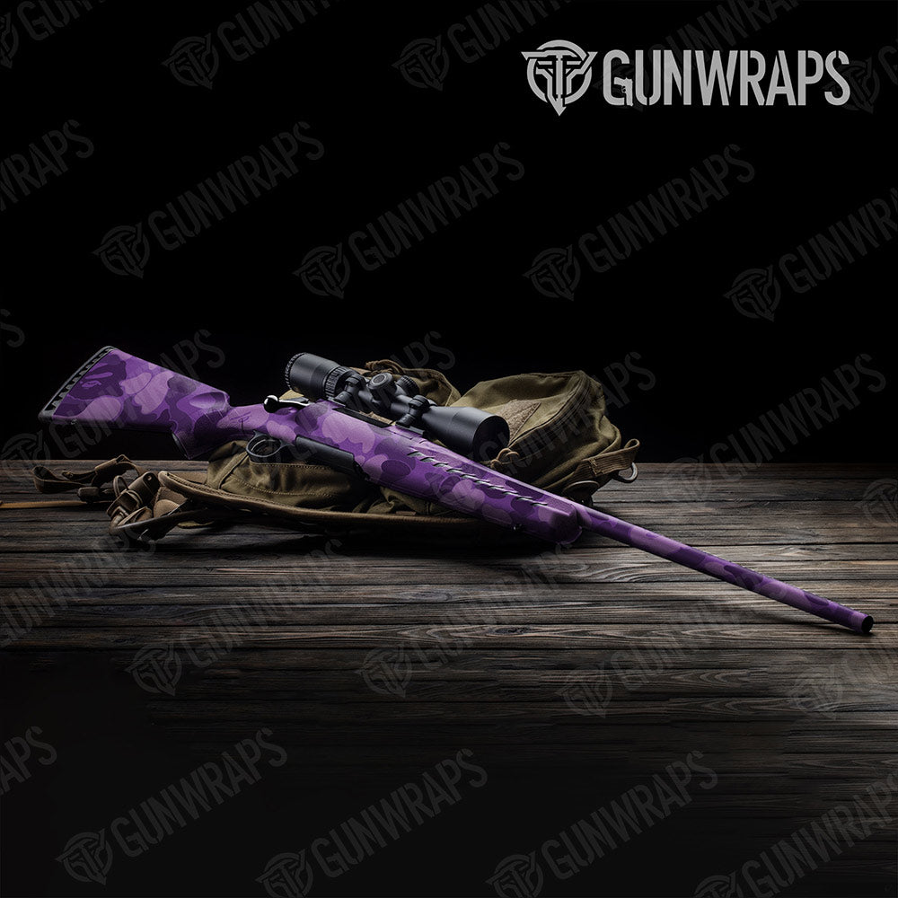 Bape Elite Purple Rifle Gun Skin Vinyl Wraps